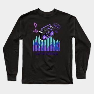 Let's Dance 80s music Long Sleeve T-Shirt